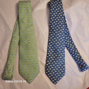 Two Vineyard Vines Silk Ties